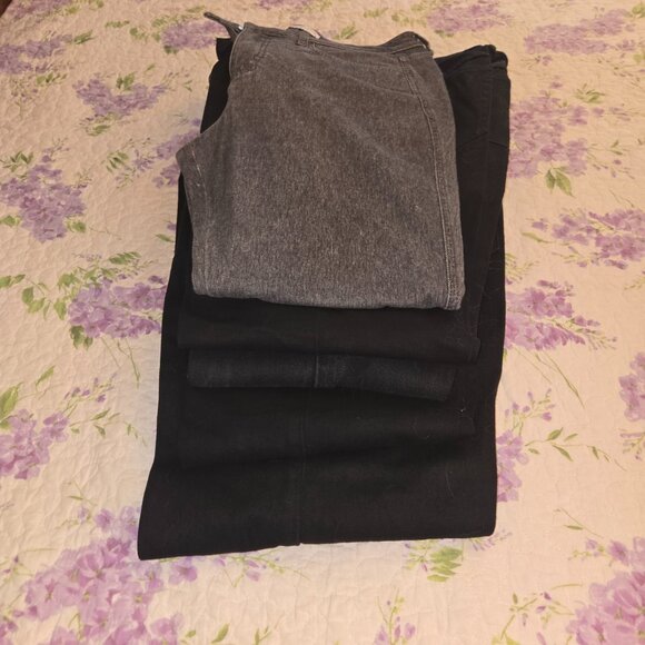 Five Pairs of Black Jeans (one is faded black/charcoal gray) - EUC - Picture 12 of 13
